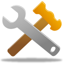 hammer and wrench crossed